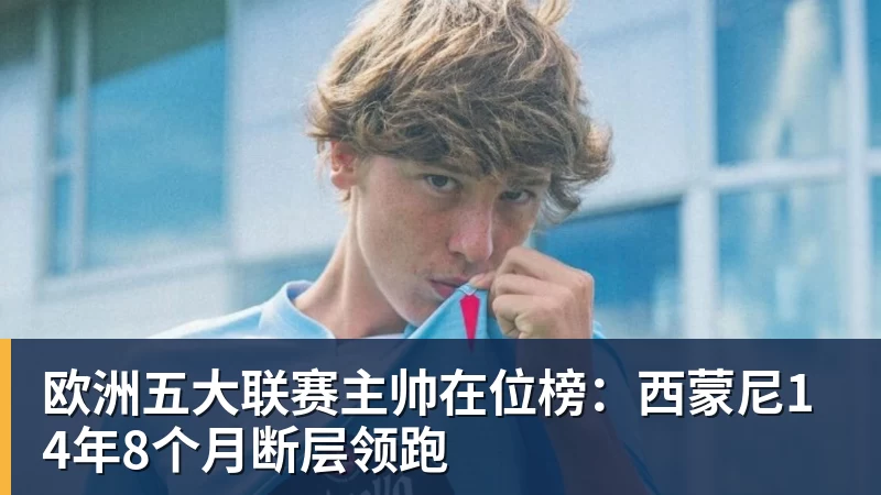 欧洲五大联赛主帅在位榜：西蒙尼14年8个月断层领跑